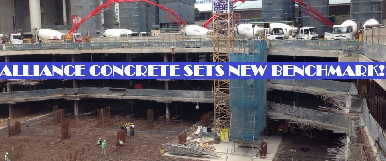Alliance Concrete Singapore Sets New Benchmark!